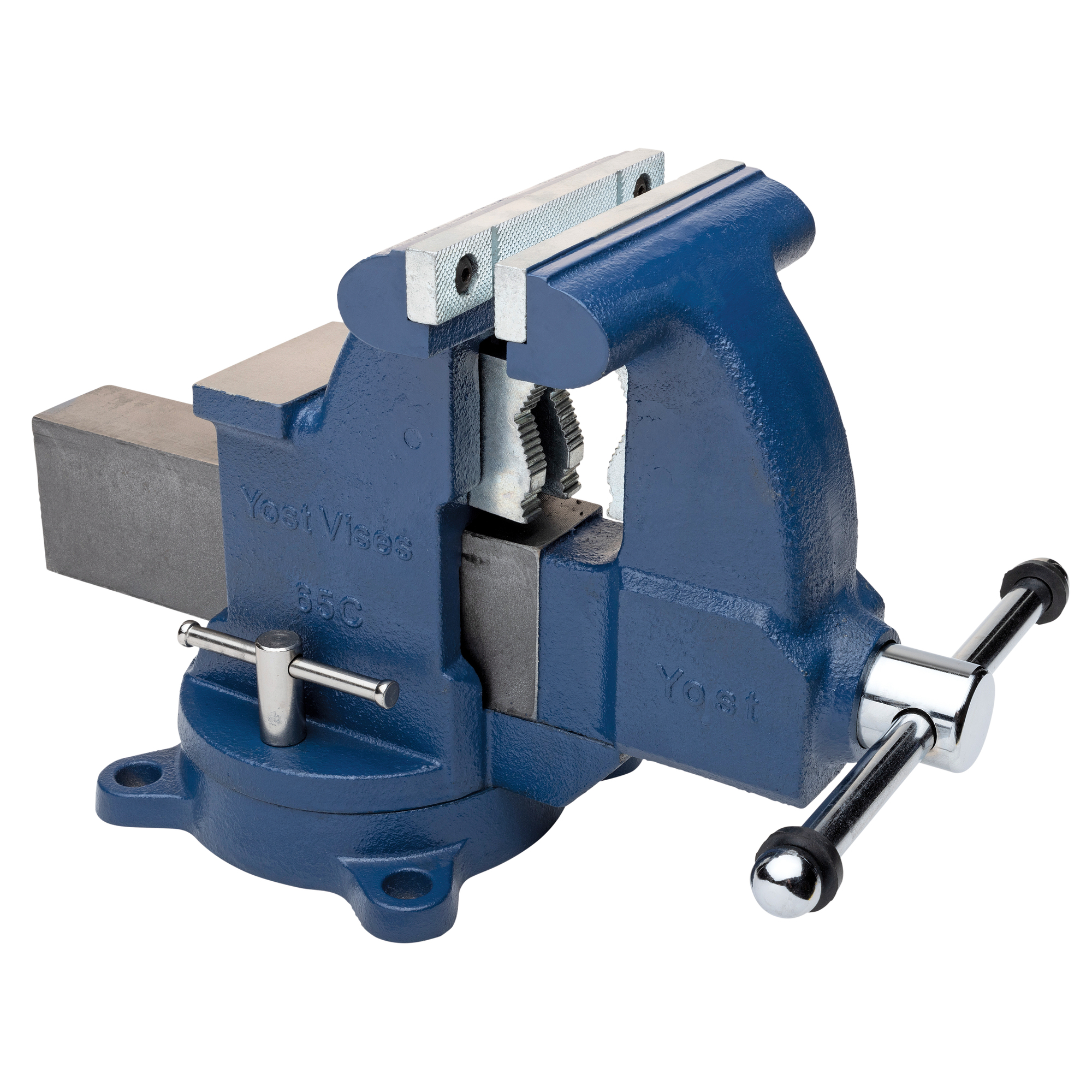 Yost Vises, 6.5in. Tradesman Combo Vise, Jaw Width 6.5 in, Jaw Capacity 6.5 in, Material Ductile Iron, Model# 65C